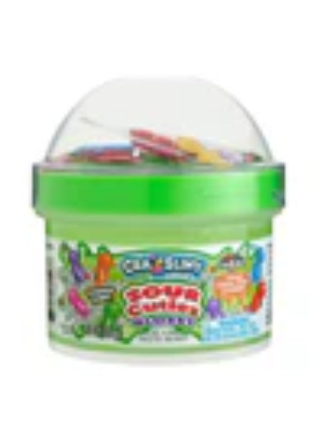 Cra-Z-Slimy Dome Topper Jars Sour Cuties CA-60513 - Image 1